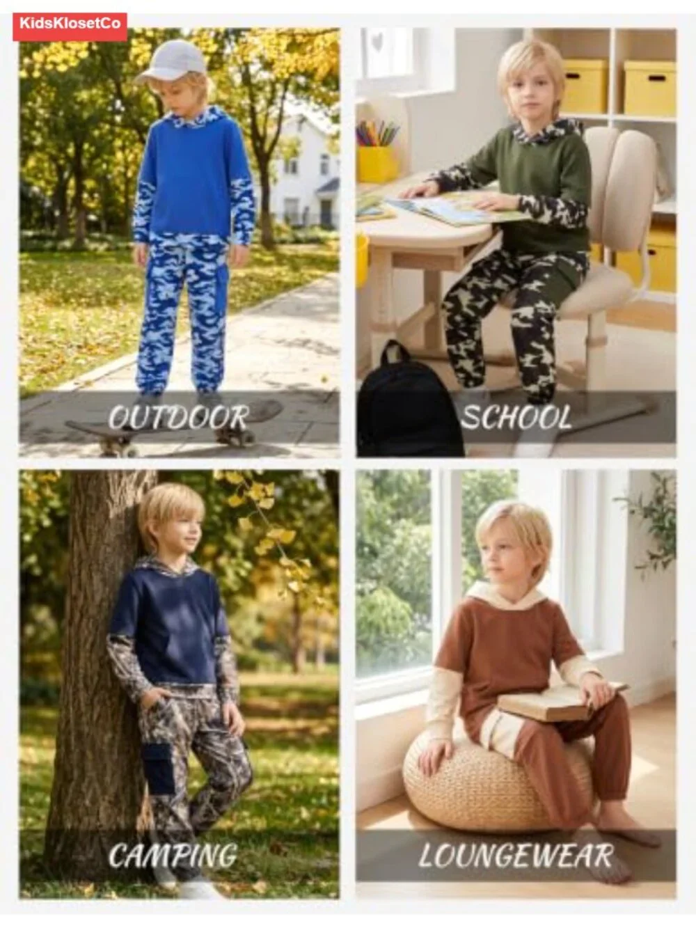 N/A boys camo